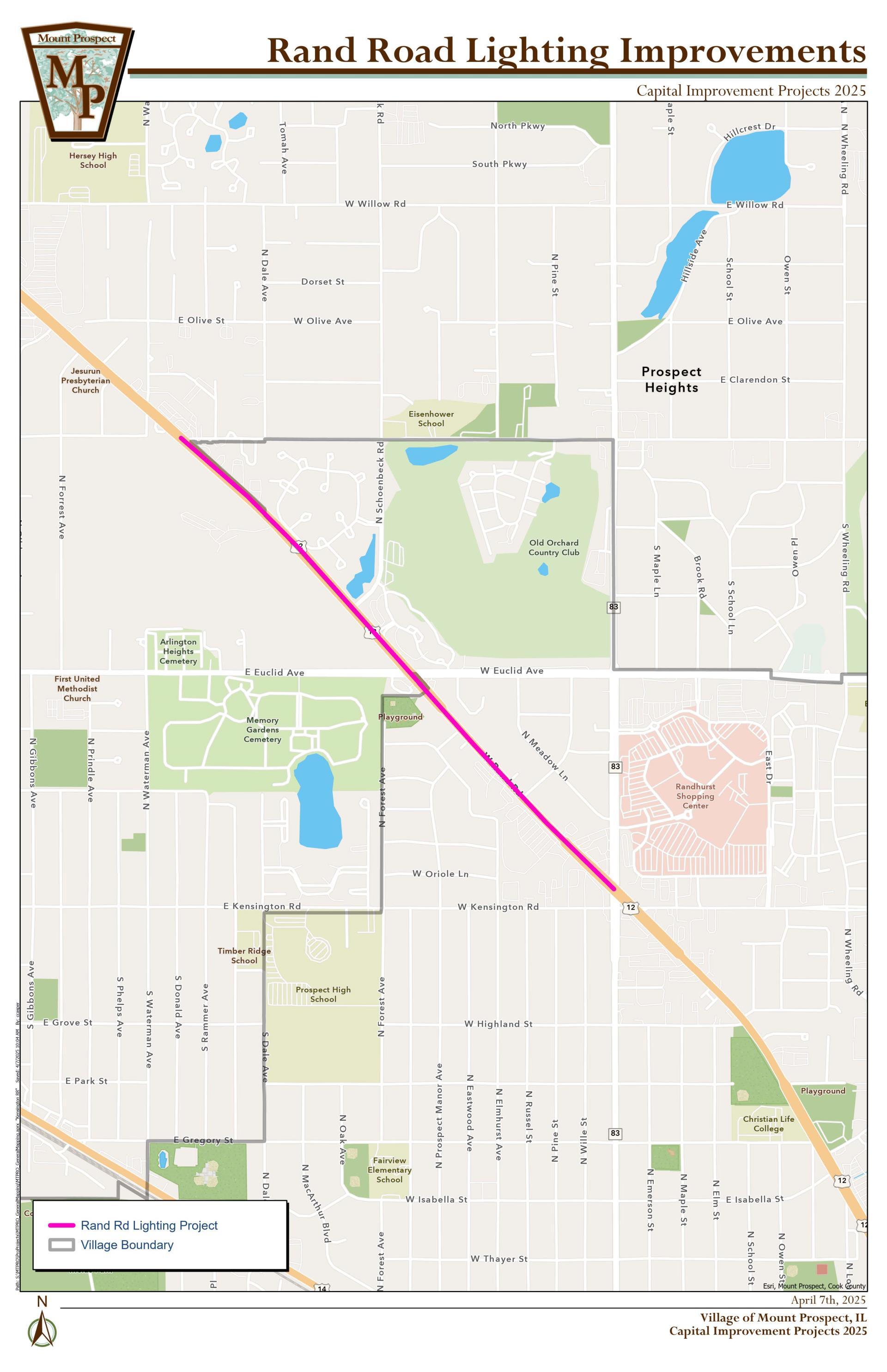 Map of project